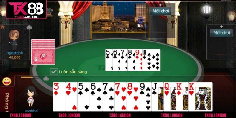 Những luật đặc biệt trong cách chơi bài tiến lên tại TX88